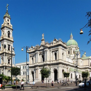 Sanktuarium w Pompejach wybudowane przez bł. Bartola Longo