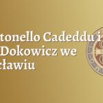 o. Antonello Cadeddu i Lech Dokowicz we Wrocławiu